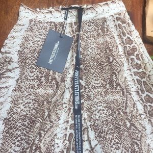 Pretty little thing snake pant